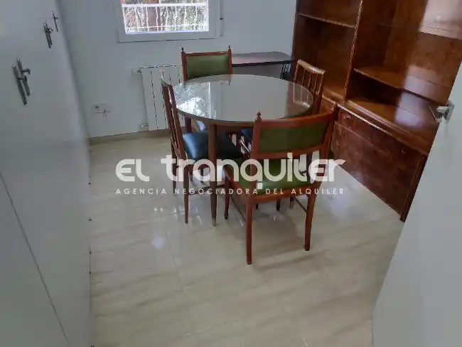 Comedor de Piso de alquiler en Madrid con Terraza, Amueblado y Lavadora