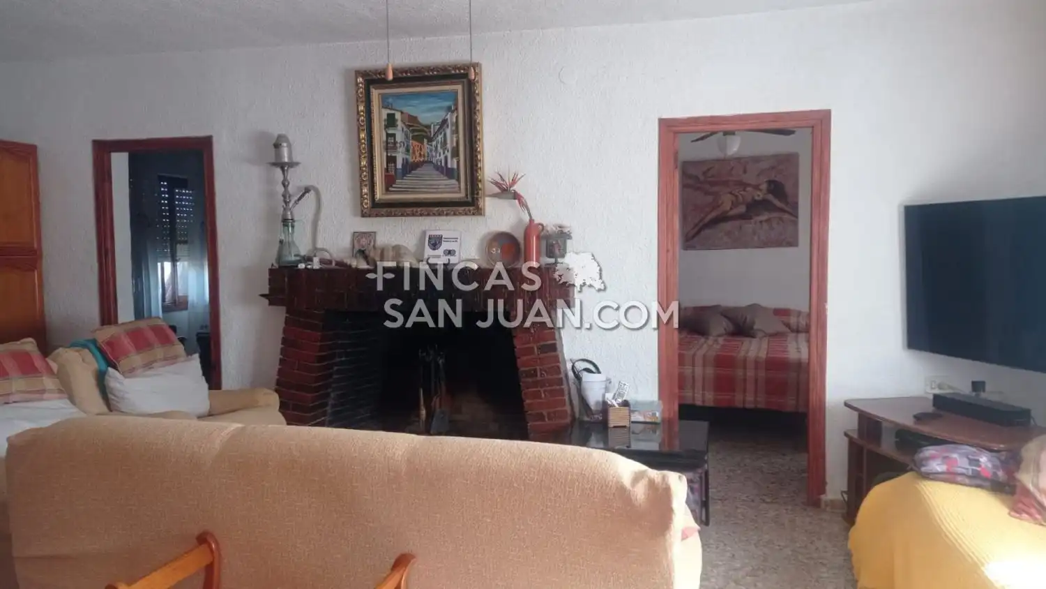 Sala d'estar de Casa o xalet en venda en Alicante / Alacant amb Terrassa i Piscina