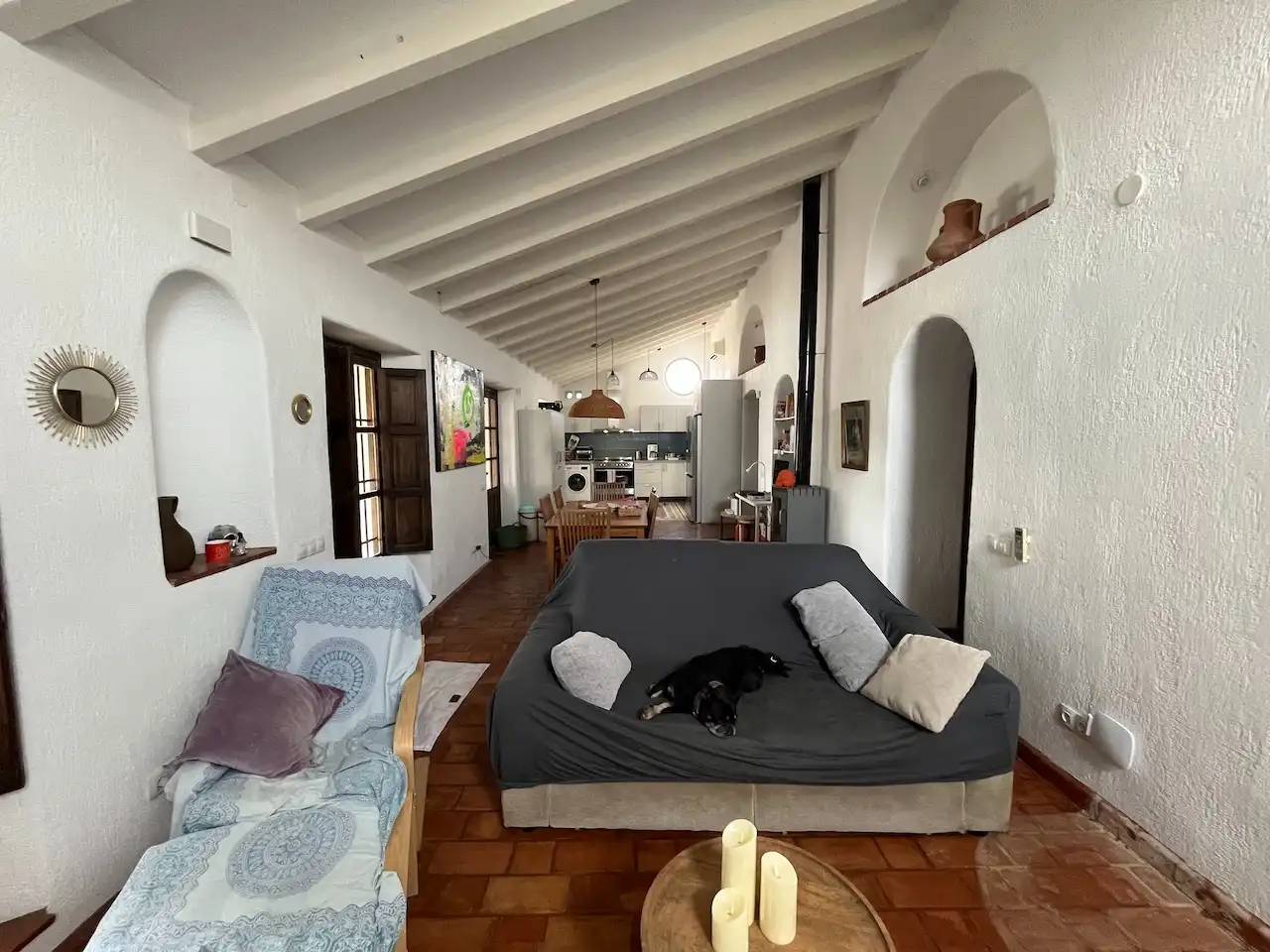 Living room of Country homes for sale in Vélez-Málaga  with Air Conditioner, Heating and Private garden