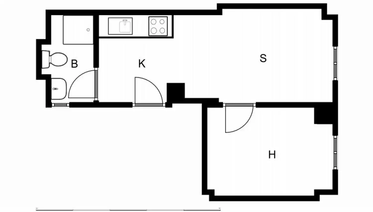 Flat for sale in Málaga