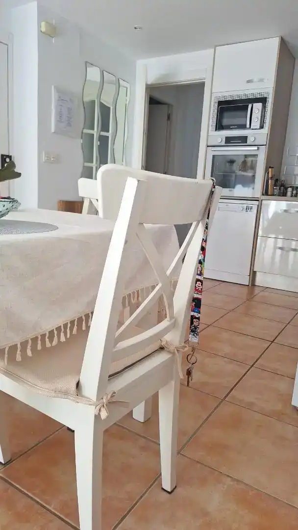 Menjador de Apartament de lloguer en Almuñécar amb Aire condicionat, Moblat i Forn