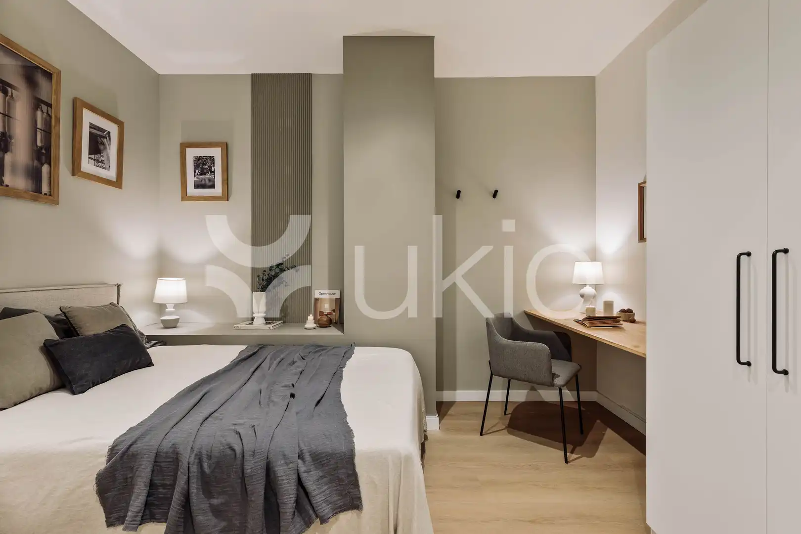 Habitación de Apartamento de alquiler en Barcelona con Aire acondicionado, Calefacción y Terraza