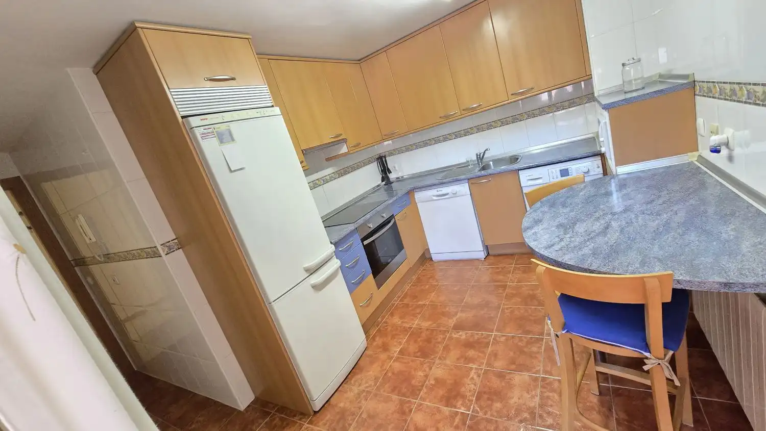 Cocina de Piso de alquiler en Humanes de Madrid con Aire acondicionado y Calefacción