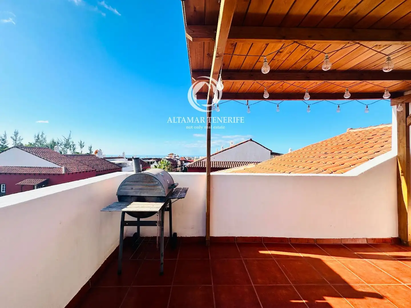 Terrace of Detached homes for sale in Adeje  with Air Conditioner, Private garden and Terrace