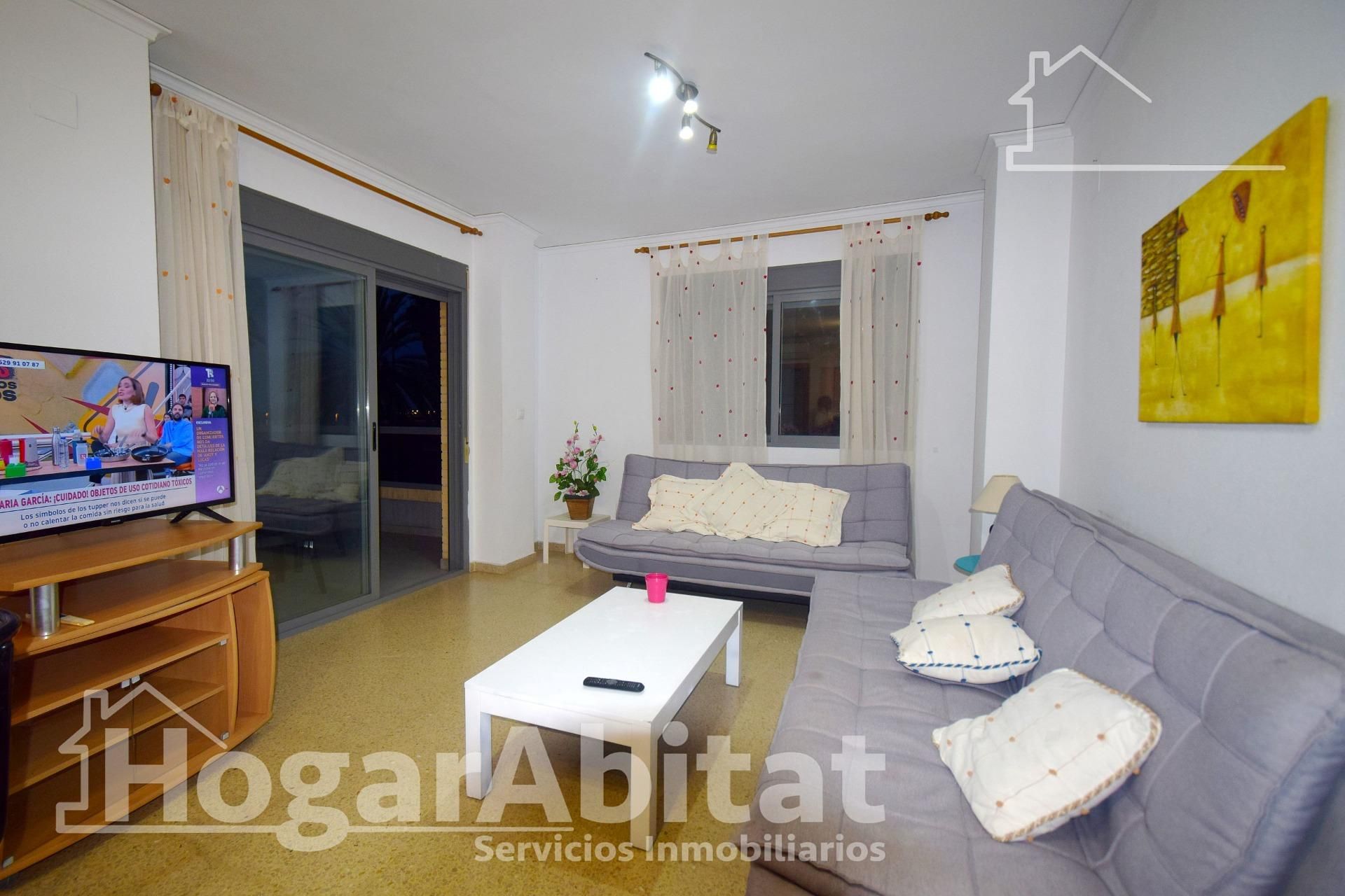 Sala de estar de Piso en venta en Sagunto / Sagunt con Terraza y Trastero