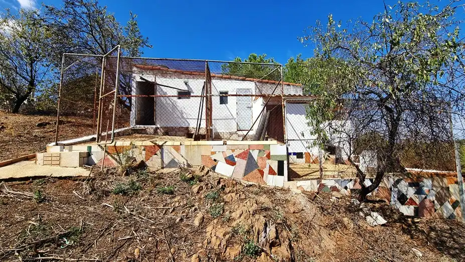Vista exterior de Finca rústica en venta en El Campillo (Huelva) con Aire acondicionado, Jardín privado y Terraza
