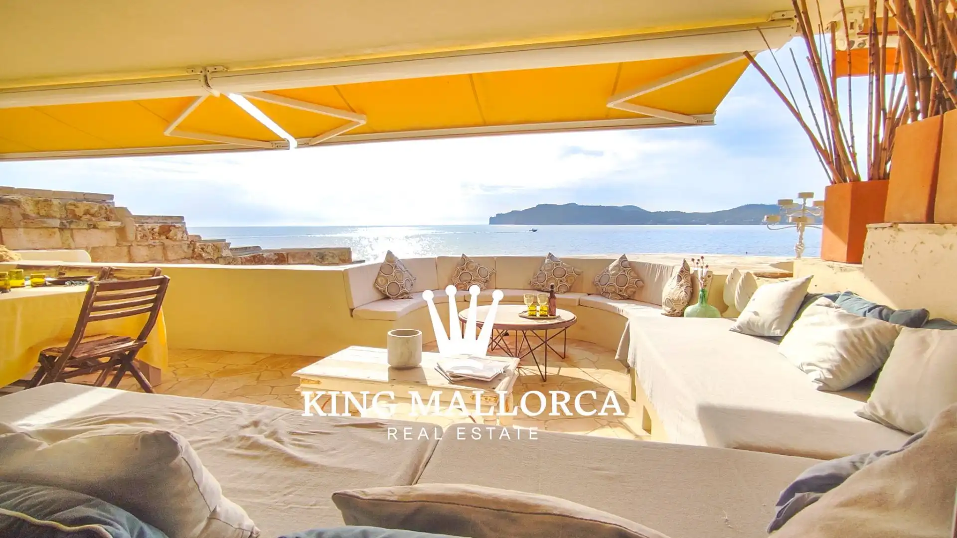 Terrasse von Wohnungen zur Miete in Calvià mit Klimaanlage, Heizung und Terrasse