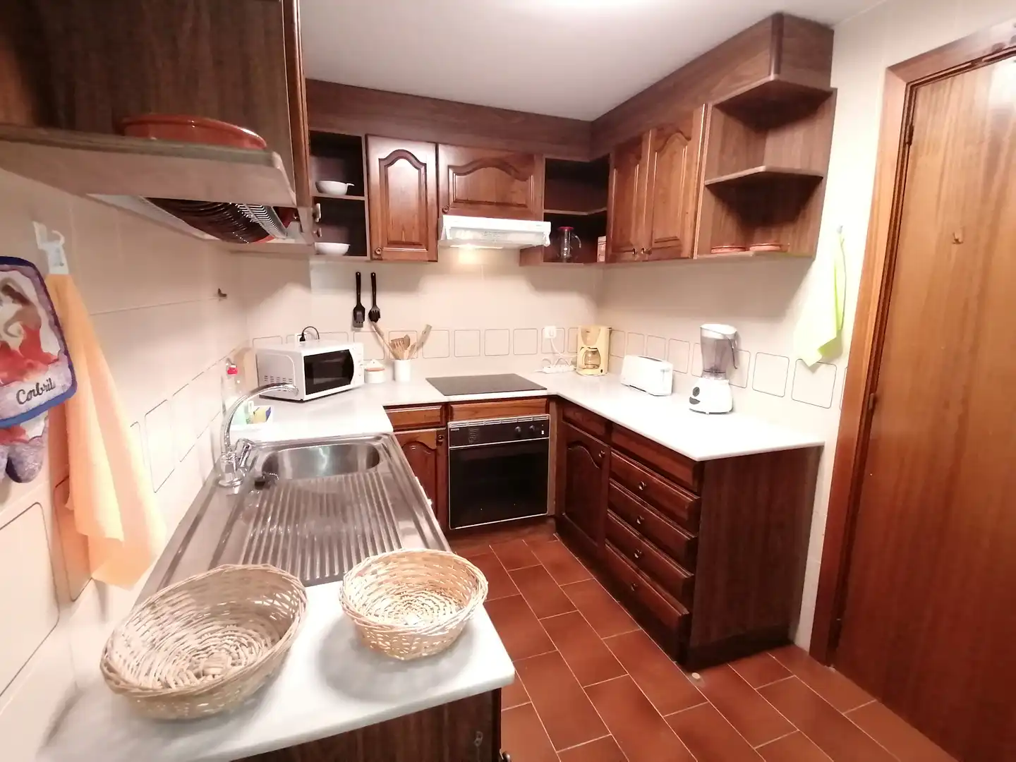 Cocina de Apartamento de alquiler en Calafell con Terraza, Amueblado y Horno