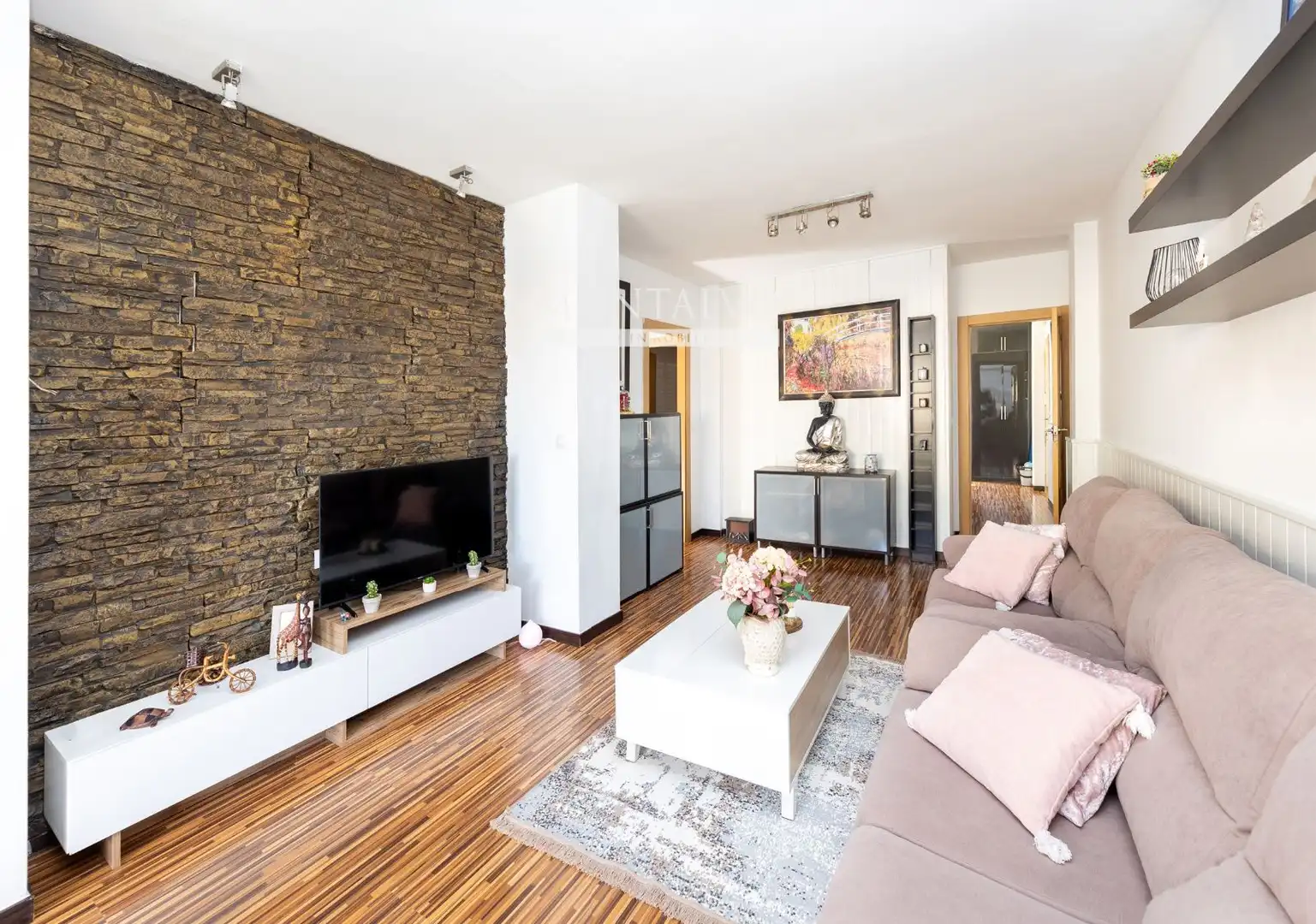 Sala de estar de Ático en venta en Atarfe con Terraza y Amueblado