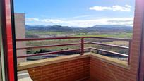 Terrace of Flat for sale in  Logroño  with Air Conditioner, Swimming Pool and Balcony