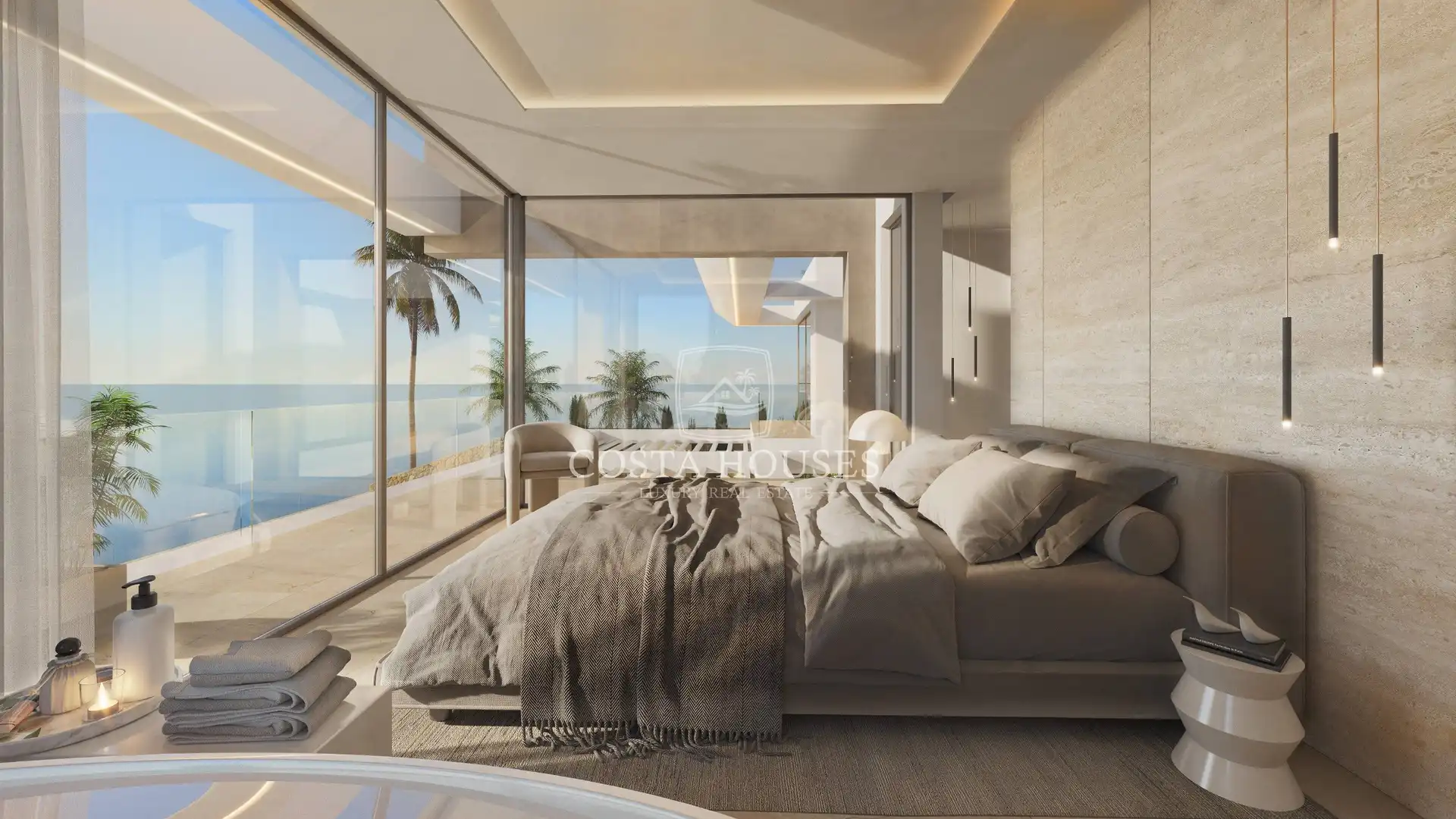Dormitori de Casa o xalet en venda en Jávea / Xàbia amb Aire condicionat, Jardí privat i Terrassa