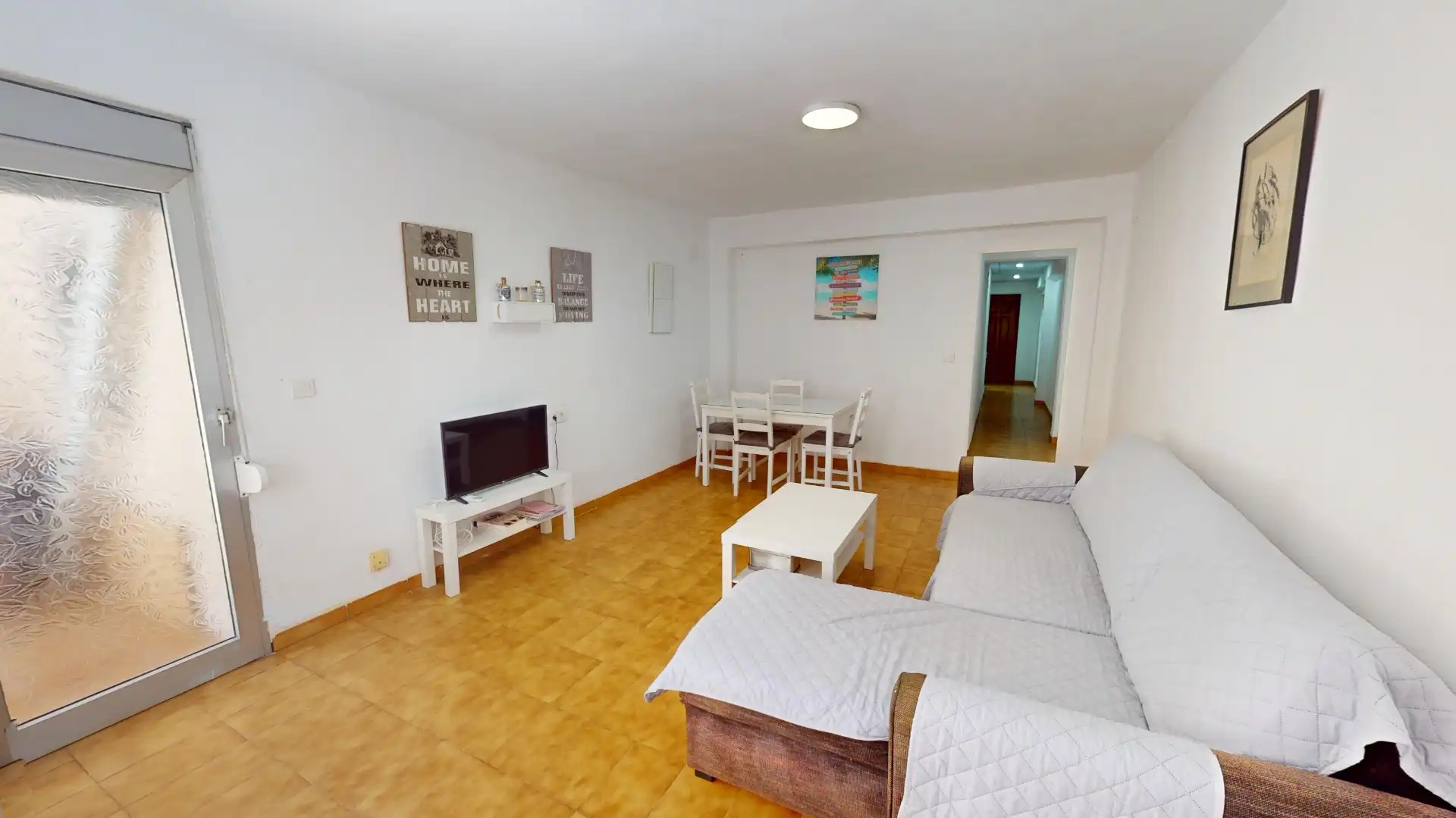 Living room of Flat for sale in Sant Joan d'Alacant  with Air Conditioner and Balcony