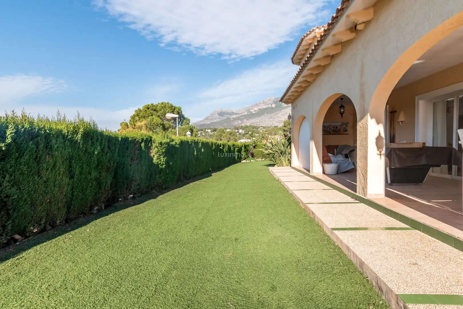 Jardín de Casa o chalet en venta en Altea con Aire acondicionado, Terraza y Piscina
