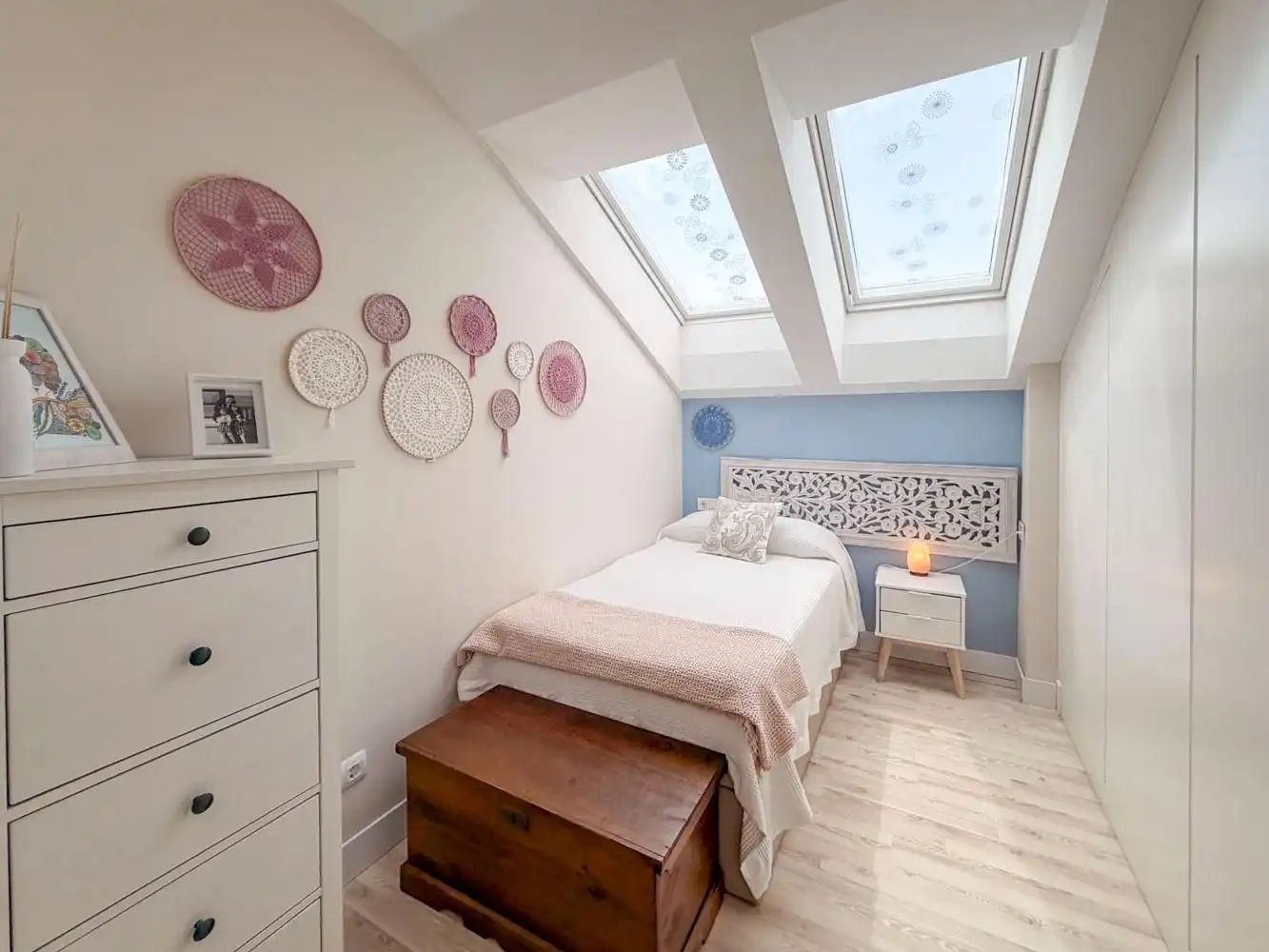 Schlafzimmer von Dachboden zum Verkauf in Illescas mit Klimaanlage, Heizung und Terrasse