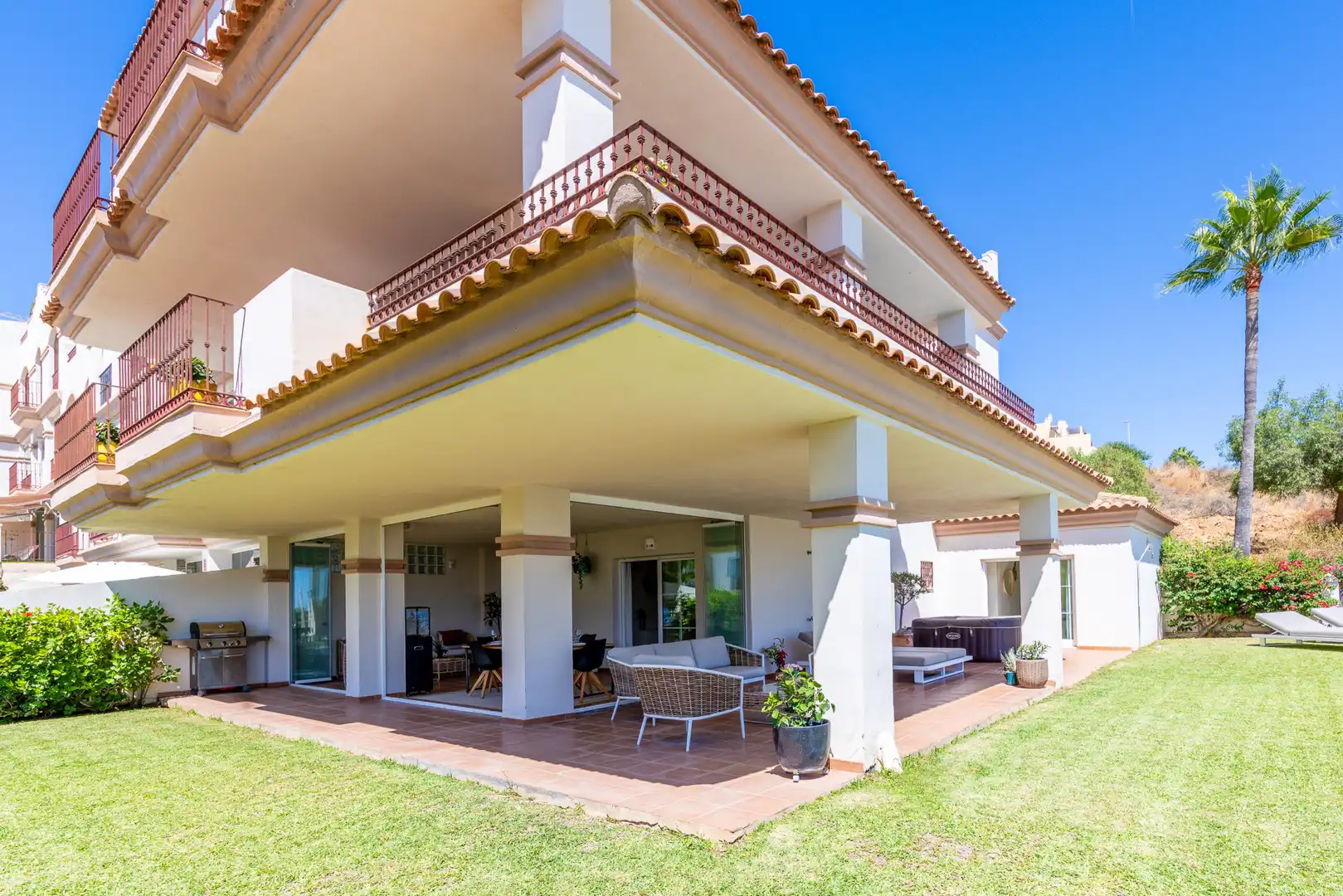 Rez-de-chaussée avec piscine à vendre à La Cala Mijas, imagen 6