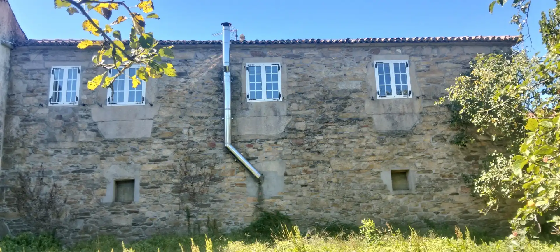 Vista exterior de Casa o chalet de alquiler en Chandrexa de Queixa con Jardín privado, Terraza y Trastero