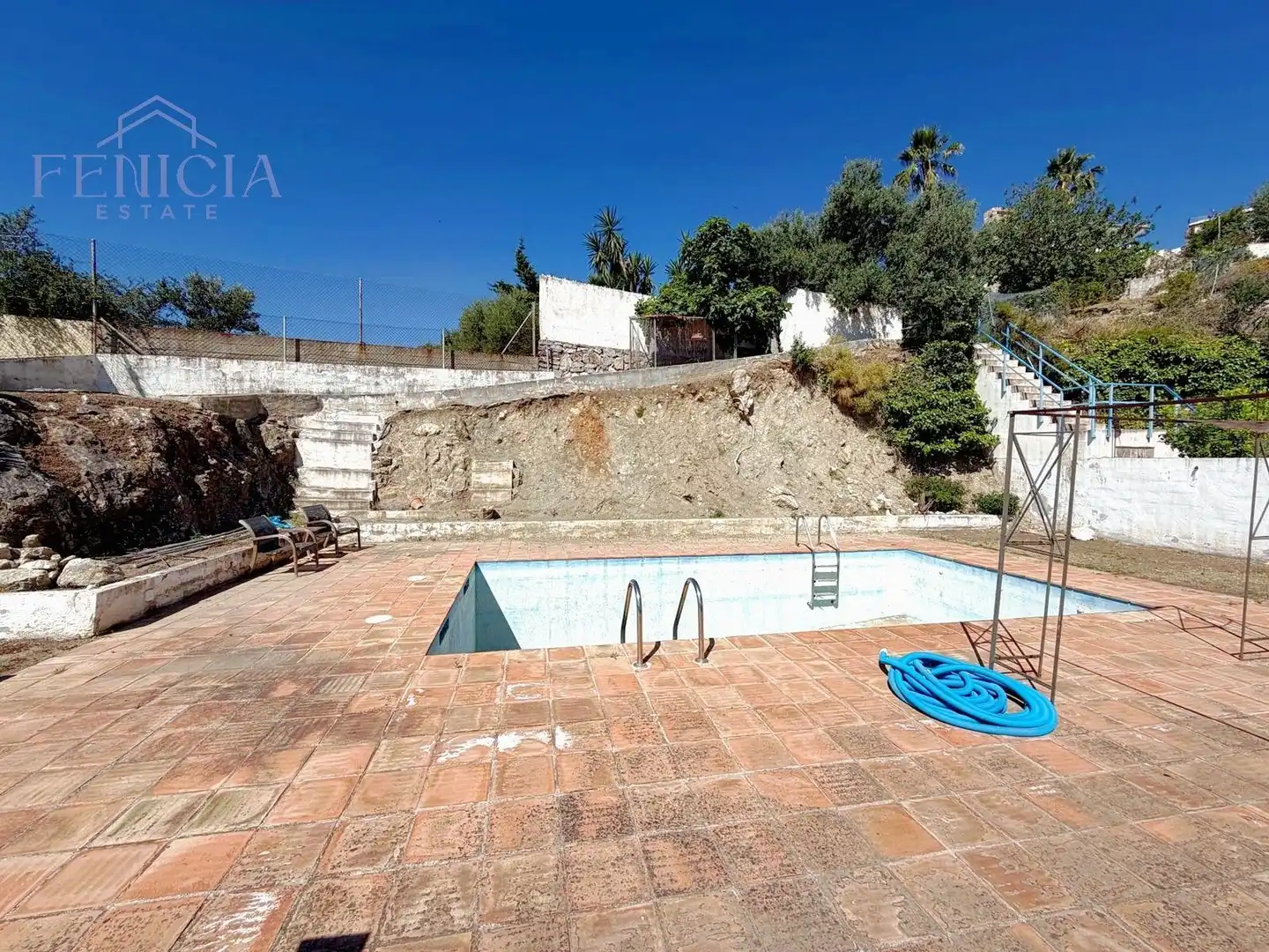 Piscina de Casa o xalet en venda en Almuñécar amb Jardí privat, Terrassa i Piscina
