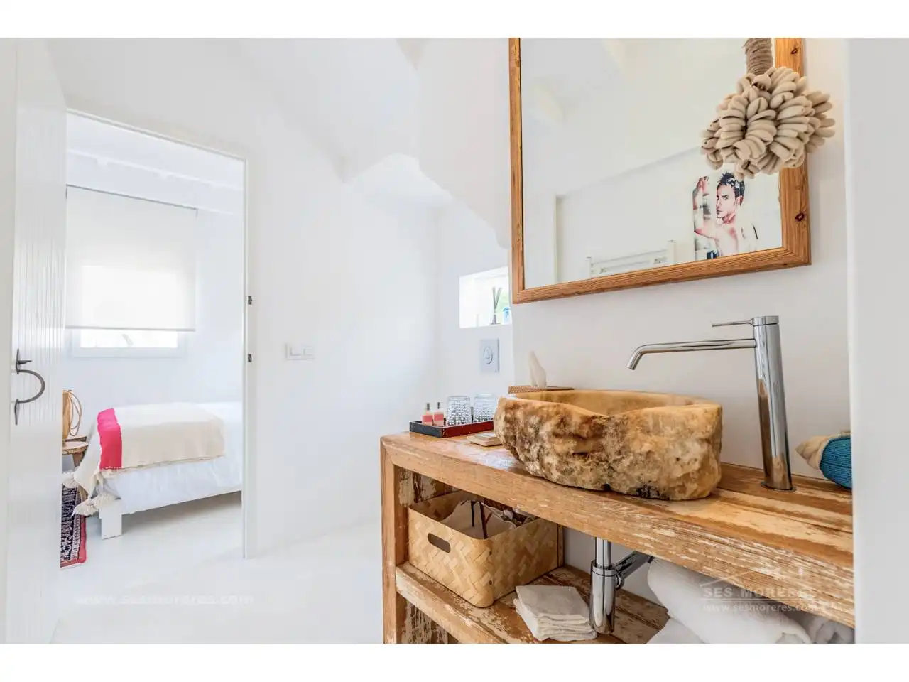 Bany de Casa o xalet en venda en Es Migjorn Gran amb Aire condicionat, Calefacció i Terrassa