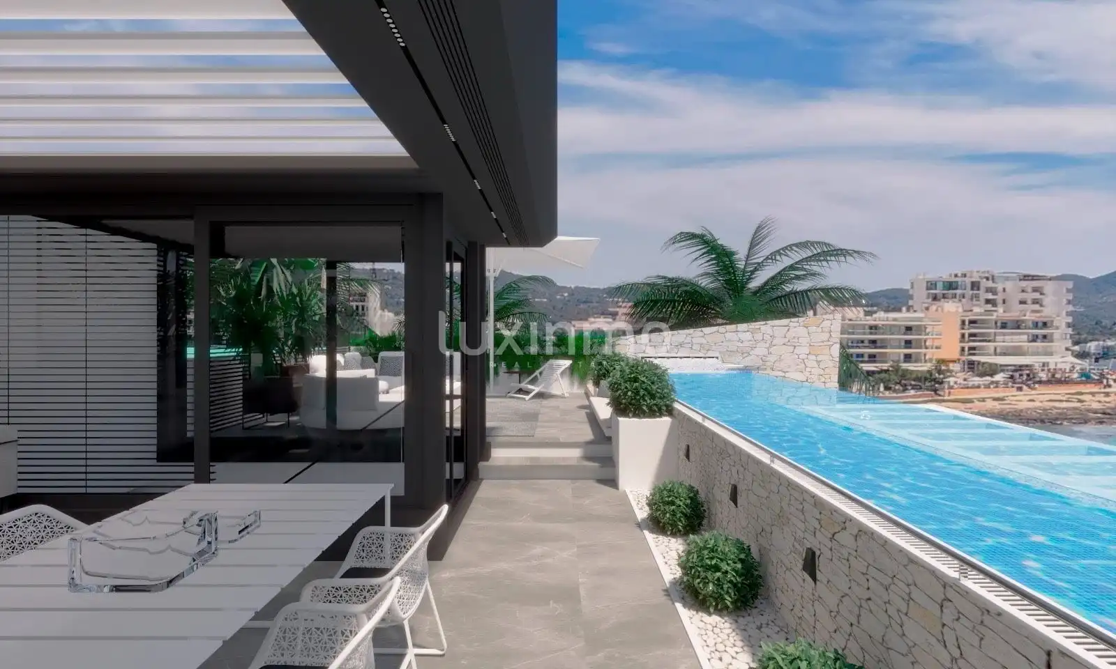 Penthouse with pool for sale in Sant Antoni de Portmany, imagen 18