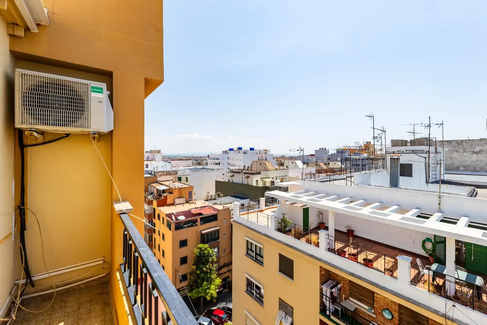 Vista exterior de Àtic en venda en  Palma de Mallorca amb Calefacció, Terrassa i Traster