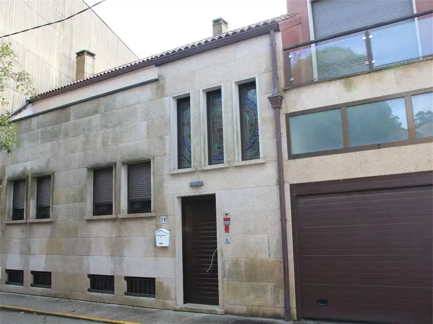 Vista exterior de Casa o xalet en venda en Padrón amb Balcó