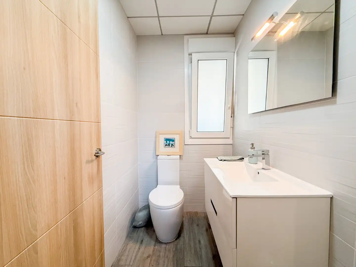 Badezimmer von Haus oder Chalet zum Verkauf in Águilas mit Klimaanlage, Privatgarten und Terrasse