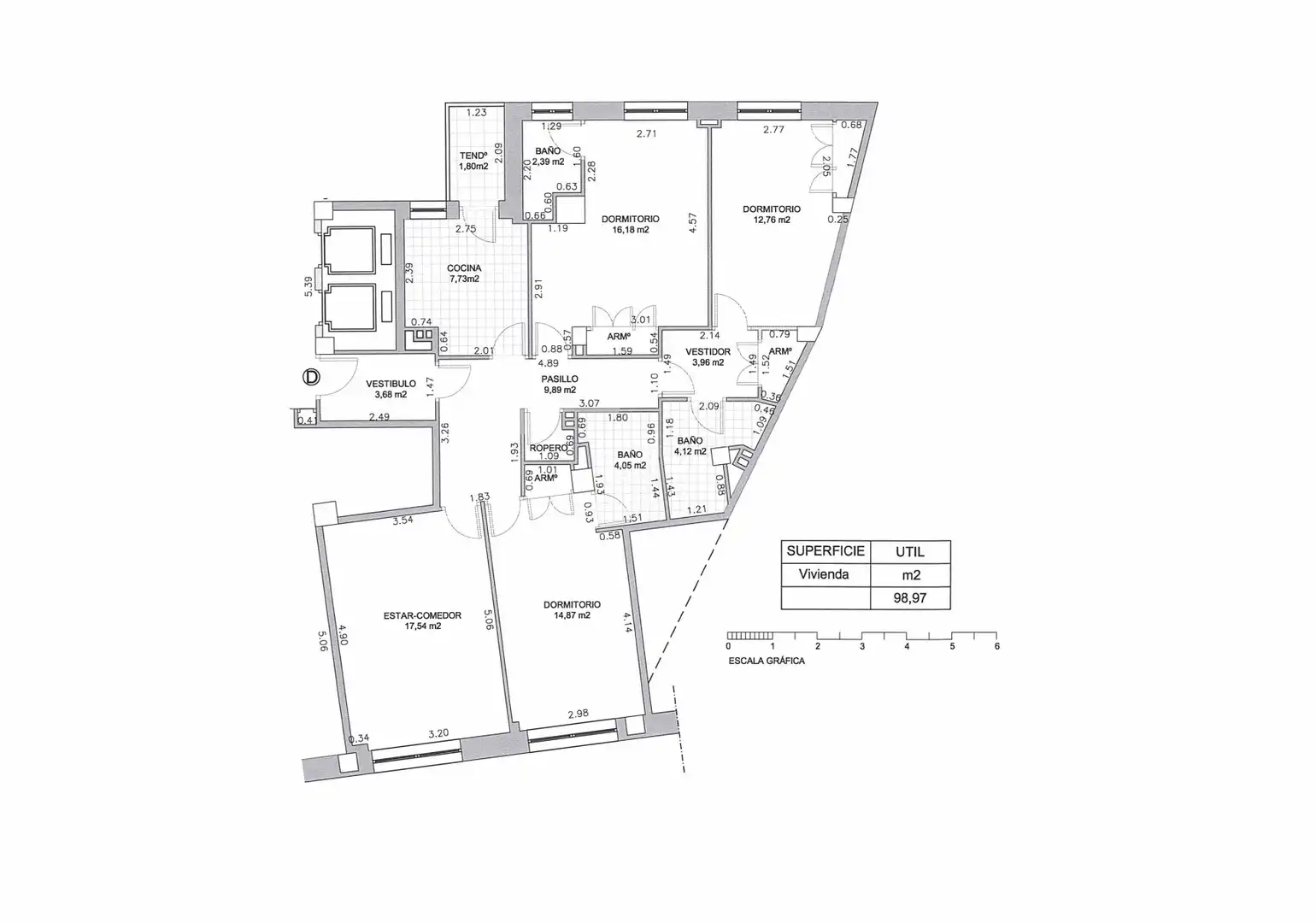 Wohnung mit Aufzug zum Verkauf in Calle Correhuela, imagen 38
