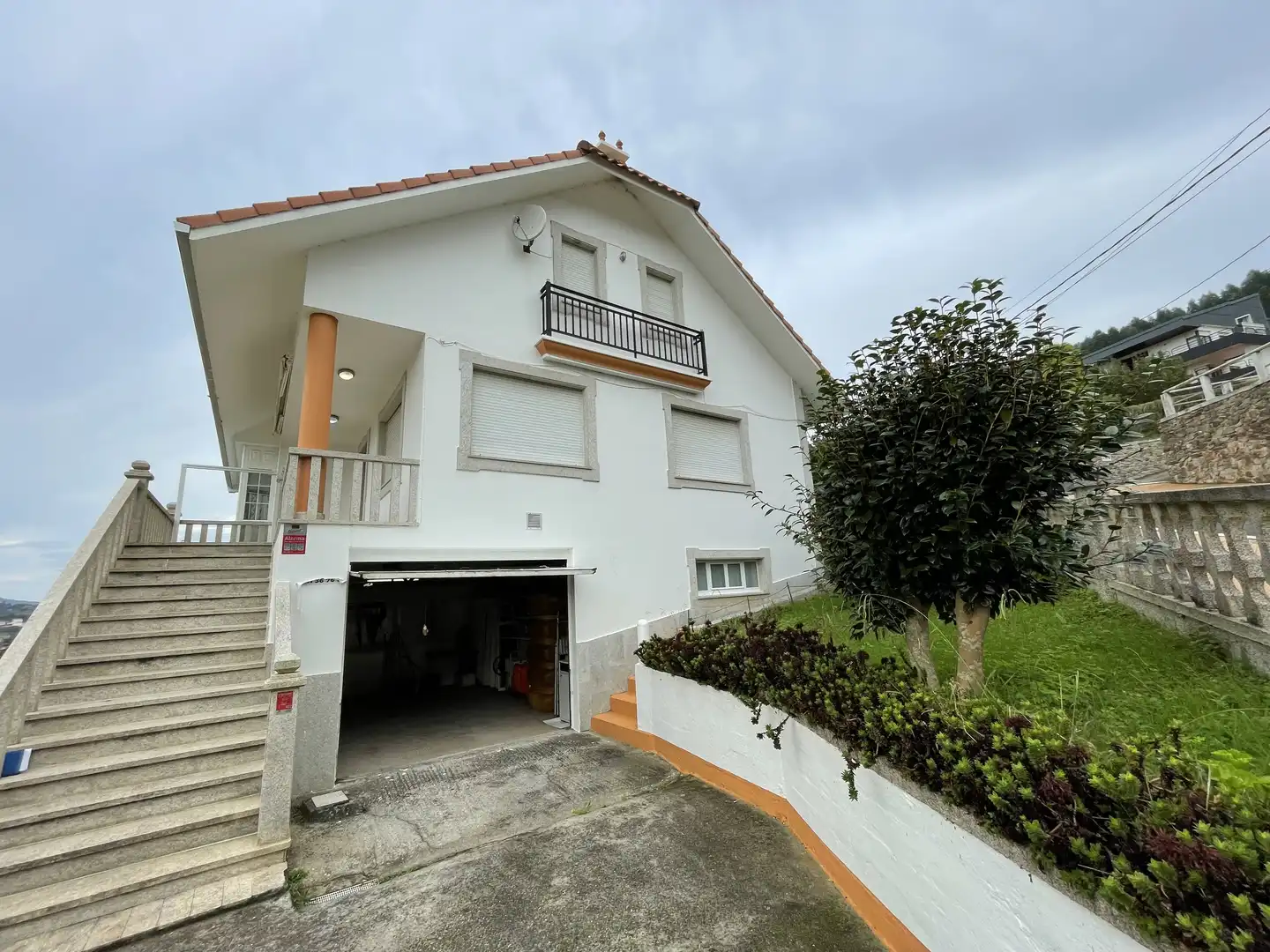 Vista exterior de Casa o chalet en venta en Cedeira con Calefacción, Jardín privado y Terraza
