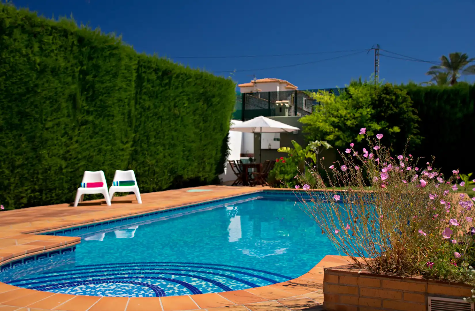 Piscina de Casa o xalet en venda en Beniarbeig amb Aire condicionat, Calefacció i Jardí privat