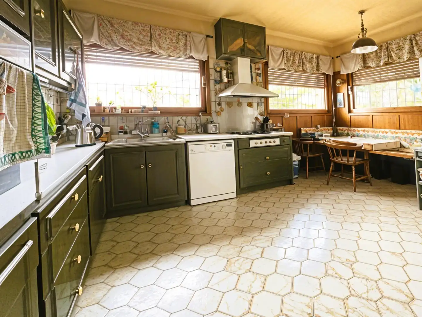 Cocina de Casa o chalet en venta en Lloret de Mar con Calefacción, Jardín privado y Terraza