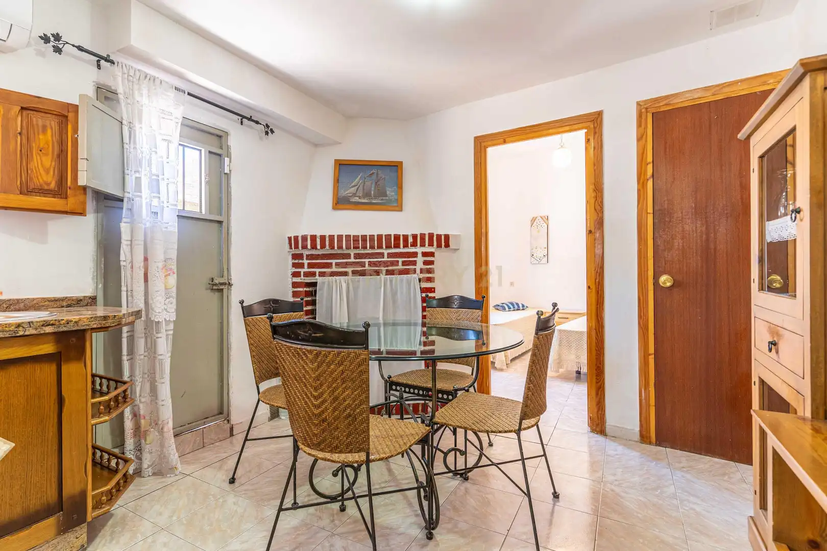 Esszimmer von Haus oder Chalet zum Verkauf in Torvizcón mit Klimaanlage, Möbliert und Balkon
