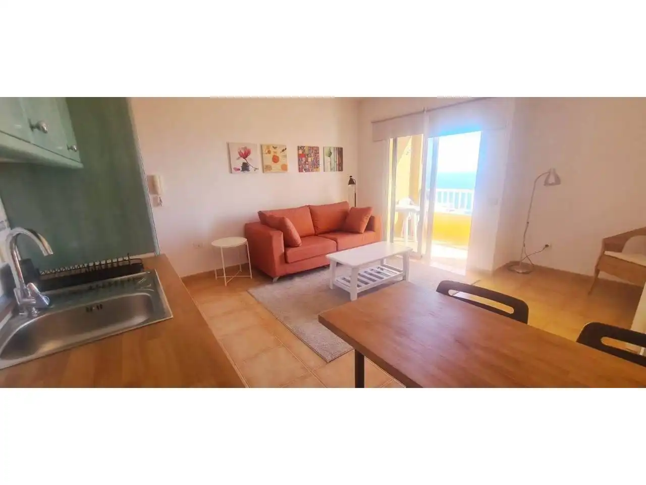 Sala d'estar de Apartament de lloguer en Candelaria amb Moblat i Balcó