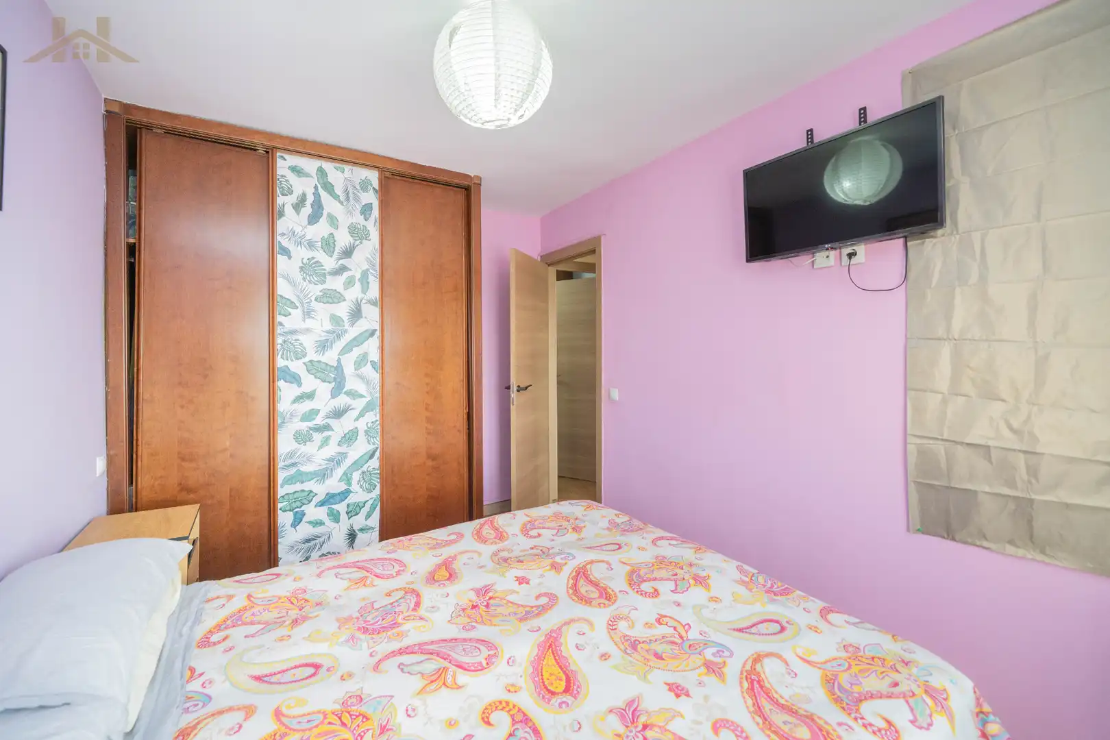 Bedroom of Flat for sale in Móstoles  with Air Conditioner and Terrace