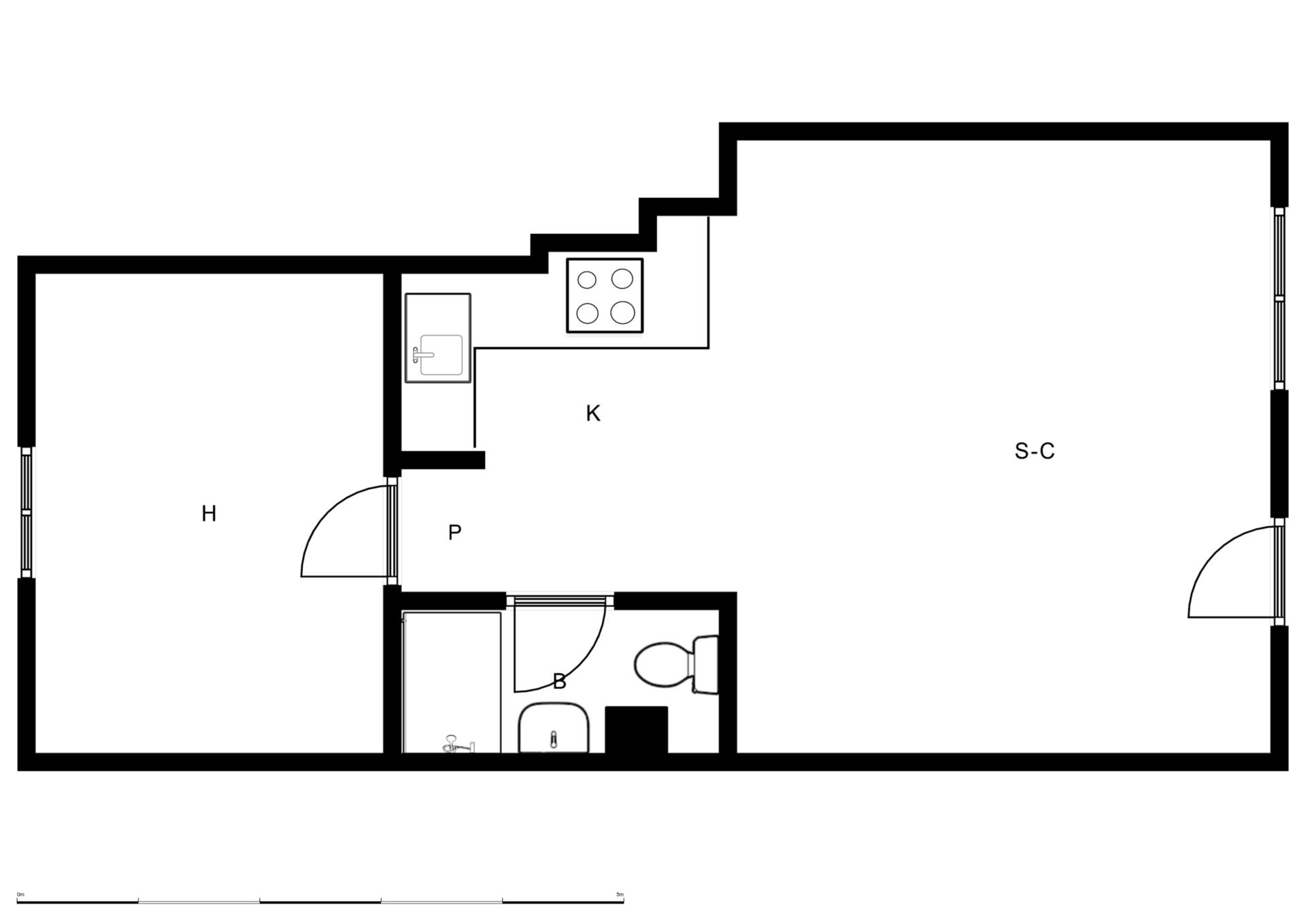 Flat for sale in Girona Capital  with Oven