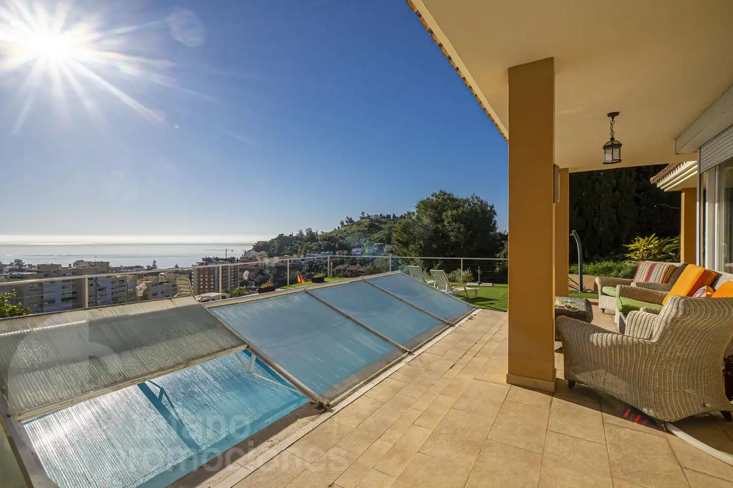 Terrace of Houses for sale in Málaga  with Air Conditioner, Private garden and Terrace