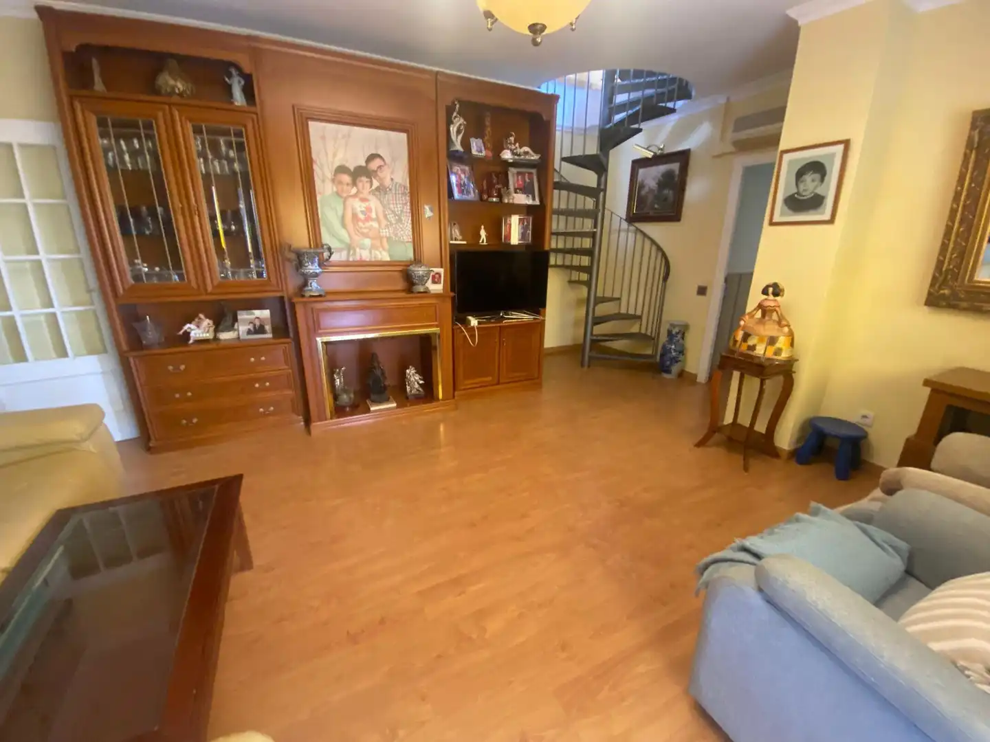 Sala d'estar de Àtic en venda en Ripollet amb Aire condicionat, Calefacció i Terrassa
