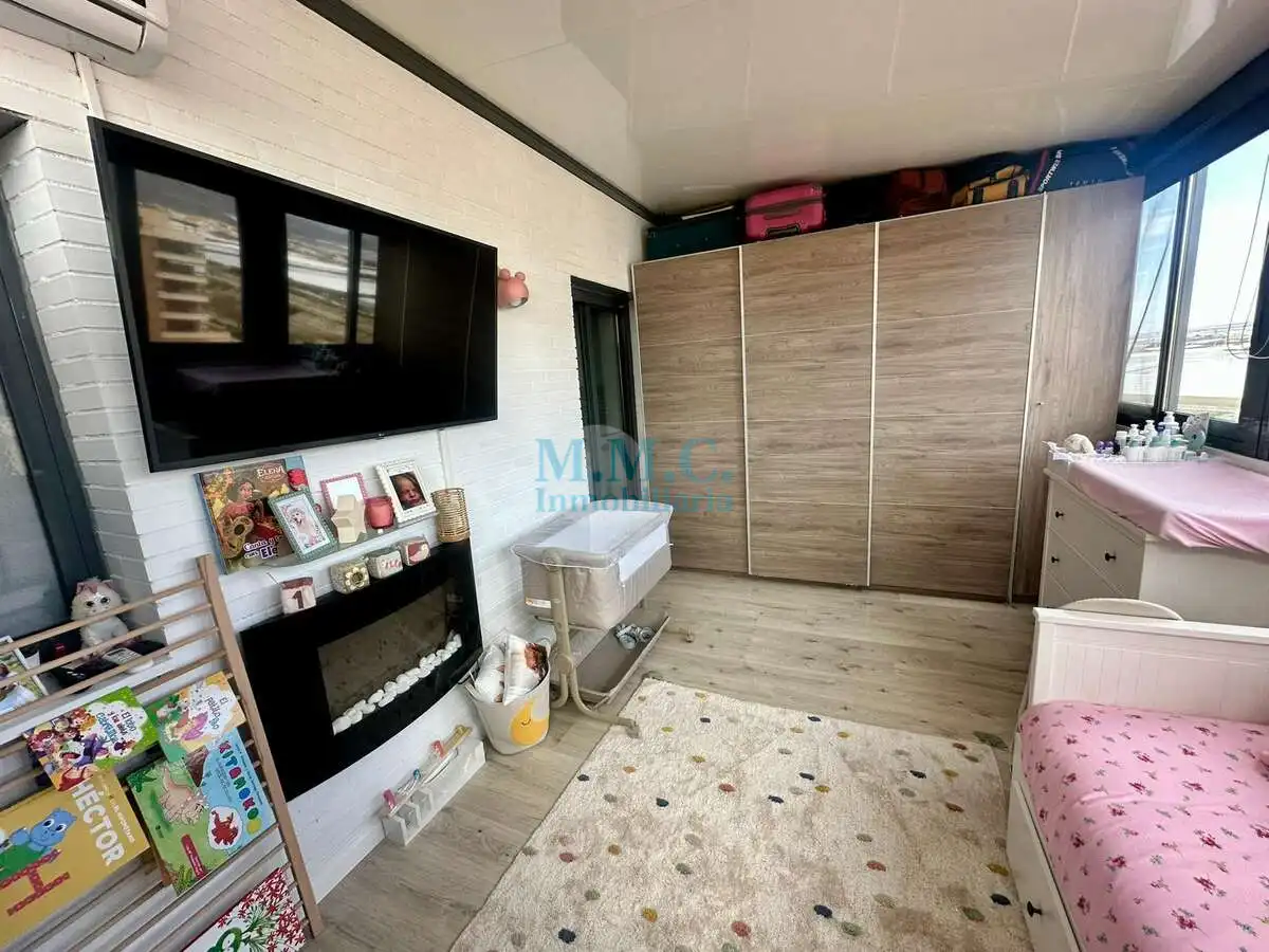 Bedroom of Attic for sale in Roquetas de Mar  with Air Conditioner, Terrace and Furnished