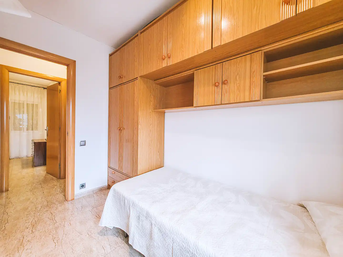 Bedroom of Flat for rent in Sant Pol de Mar  with Heating, Furnished and Oven