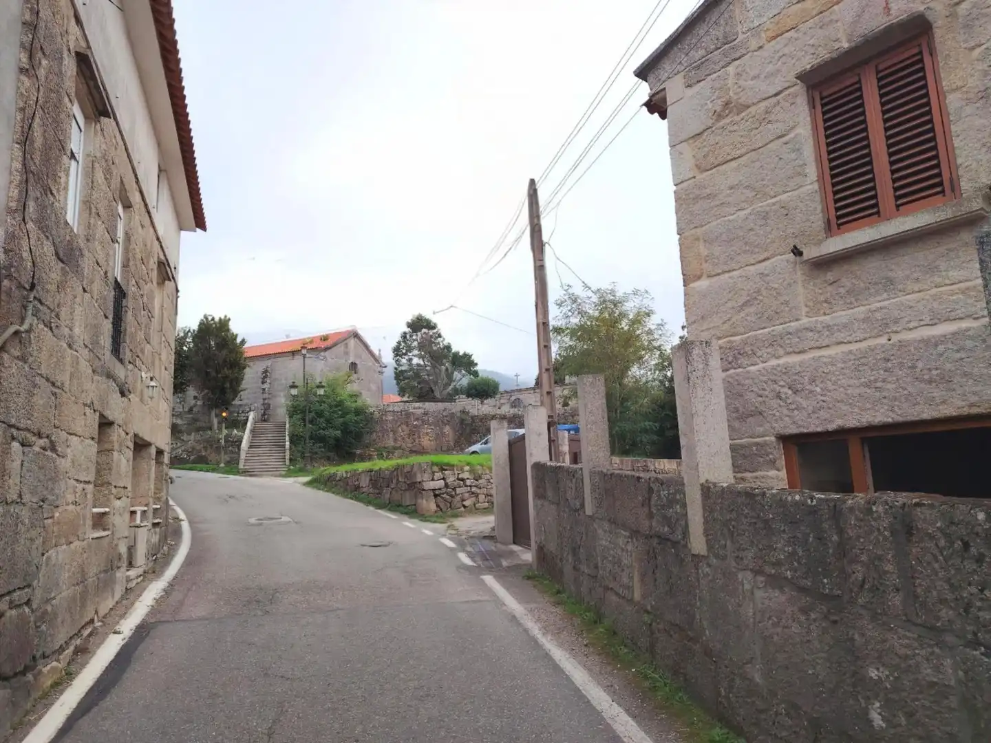 Vista exterior de Casa adosada en venta en Baiona con Calefacción