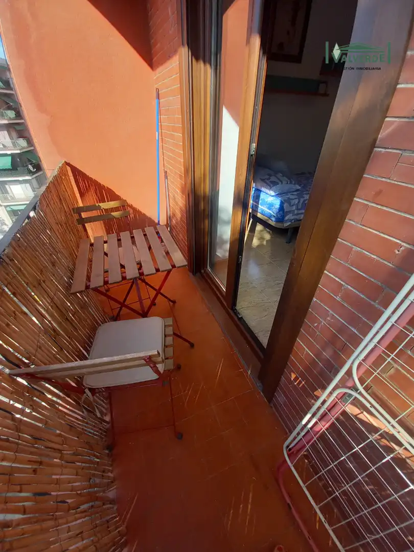 Balcony of Study for rent in Granada  with Furnished, Washing machine and Microwave