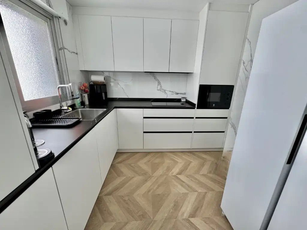 Kitchen of Flat for share in Córdoba  with Air Conditioner