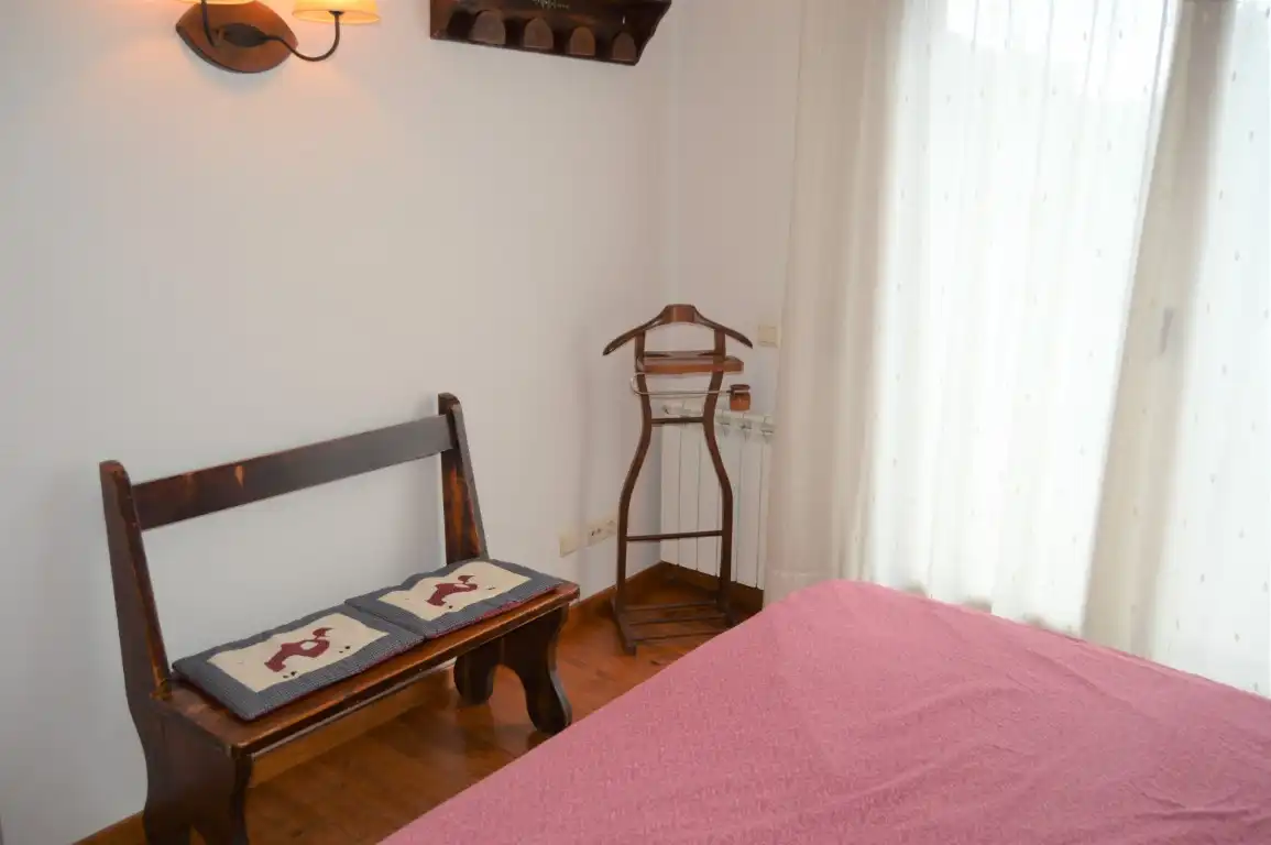 Bedroom of Apartments for rent in Puigcerdà  with Heating, Parquet flooring and Terrace