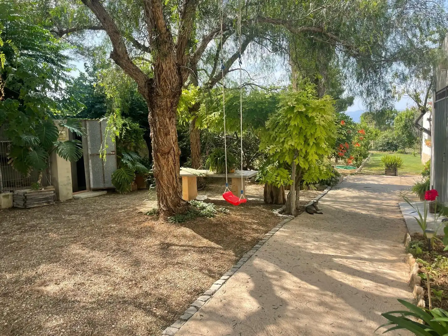 Jardí de Finca rústica en venda en Masdenverge amb Jardí privat, Traster i Moblat