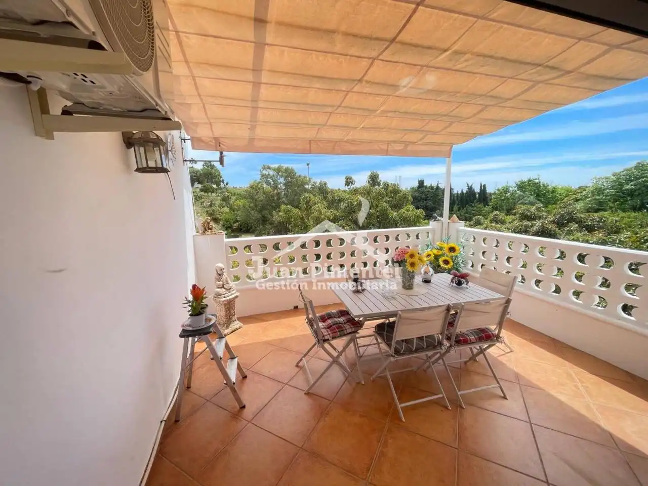 Terrassa de Finca rústica en venda en Estepona amb Aire condicionat, Jardí privat i Terrassa