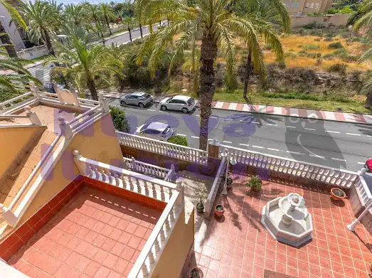 Terrace of Houses for sale in Roquetas de Mar  with Air Conditioner, Heating and Private garden