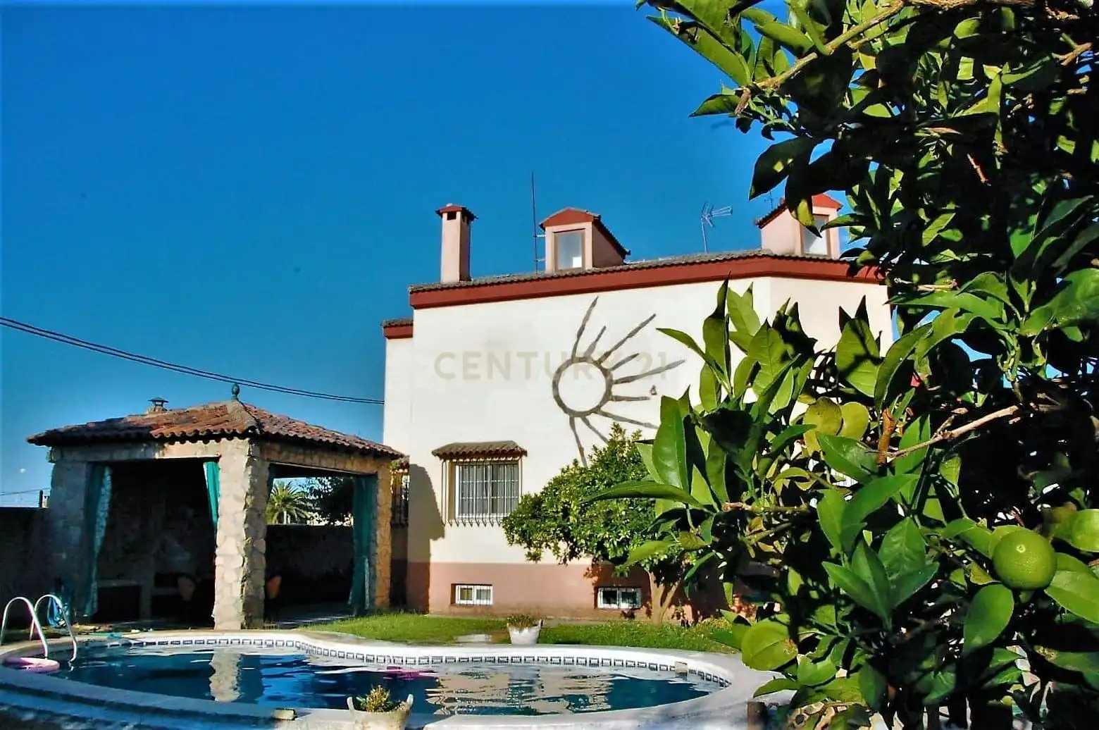 Jardí de Casa o xalet en venda en Coria amb Piscina