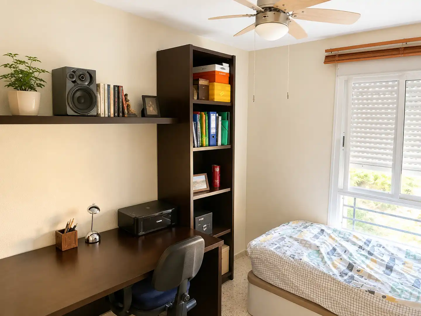 Bedroom of Flat for sale in Málaga  with Air Conditioner, Private garden and Terrace