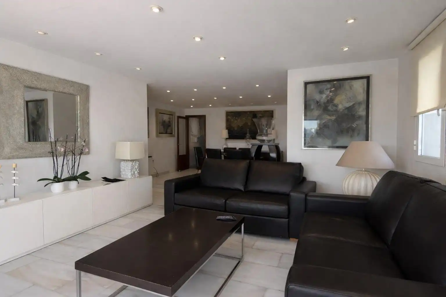 Living room of Flat for sale in Manacor  with Heating, Furnished and Balcony