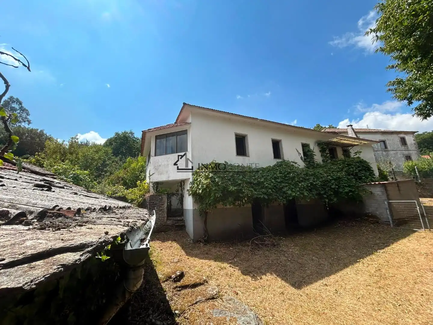 Vista exterior de Casa o xalet en venda en Forcarei amb Calefacció, Jardí privat i Traster
