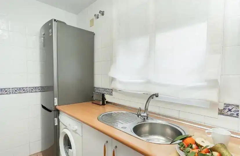Kitchen of Flat for rent in Torremolinos  with Air Conditioner, Furnished and Balcony